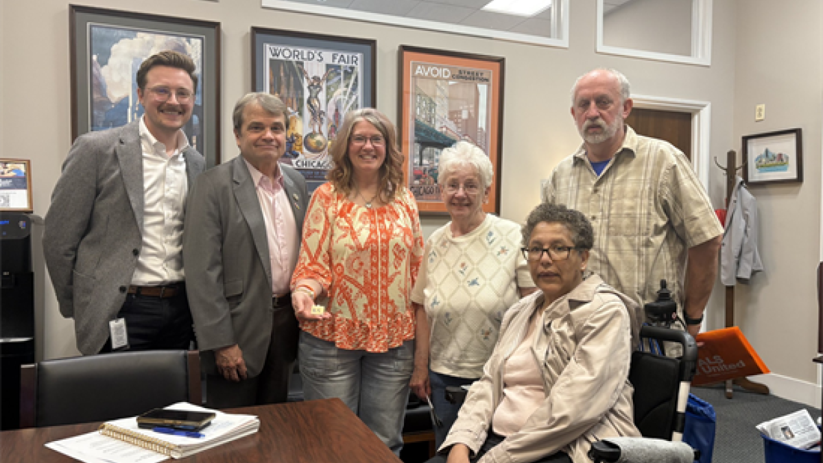 Rep. Quigley joins ALS advocates