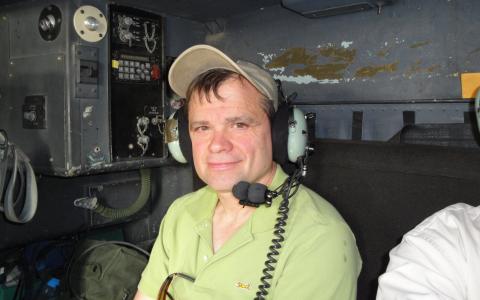 Rep. Quigley in Cockpit