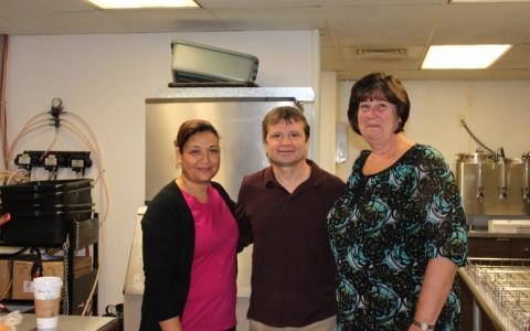 Rep. Quigley with MOW Employees