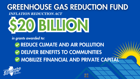 Greenhouse Gas Reduction Fund Graphic