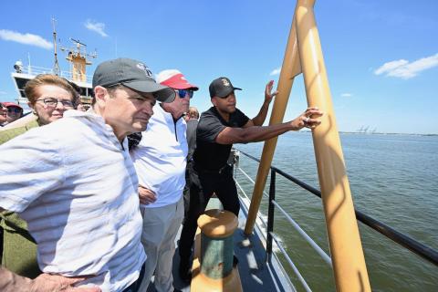 Quigley with Maryland Governor Wes Moore