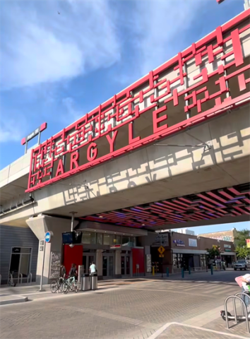 Argyle Red Stop