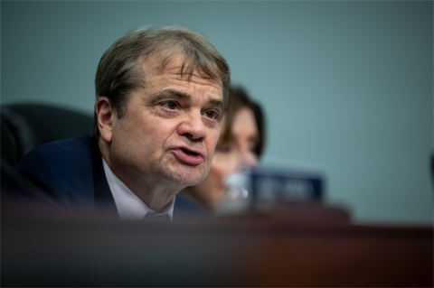 Quigley sits in committee speaking
