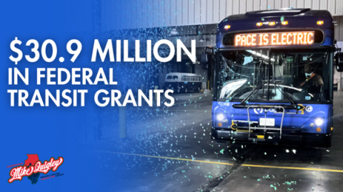 $30.9 million in federal transit grants