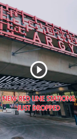 Red Line Stations Reopening Video
