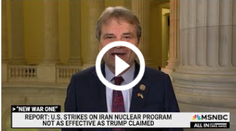 Quigley discusses Iran strikes on MSNBC
