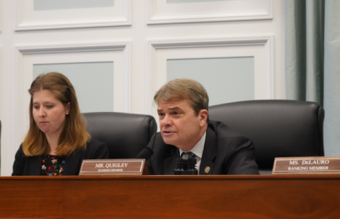 Quigley at a hearing
