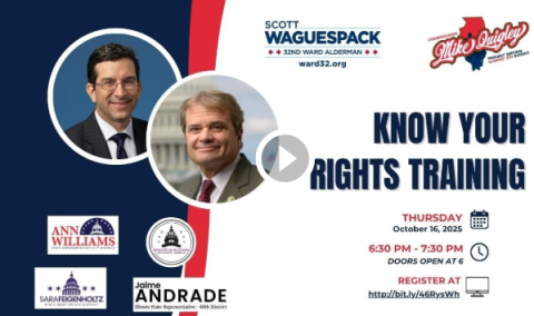 Quigley & Waguespack host Know Your Rights training