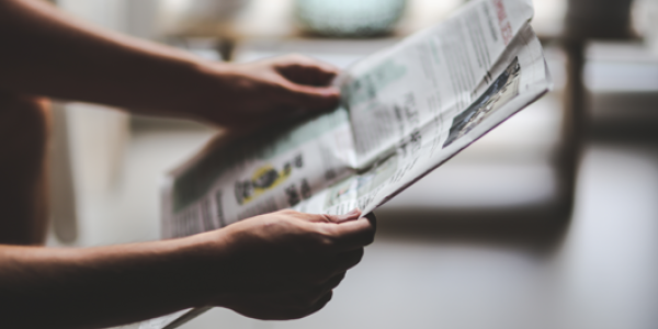 transparency newspaper 